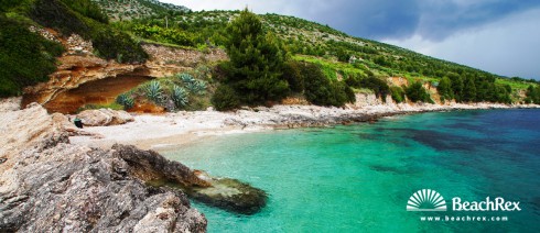 Croatia - Dalmatia  Split - Island Hvar -  Zavala - Beach Stela