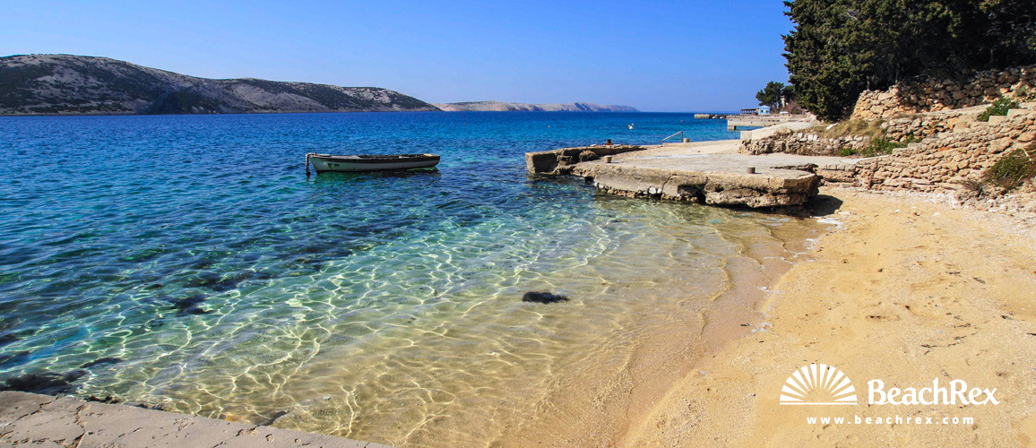 Croatia - Lika - Island Pag -  Stara Novalja - Beach Blue Bay