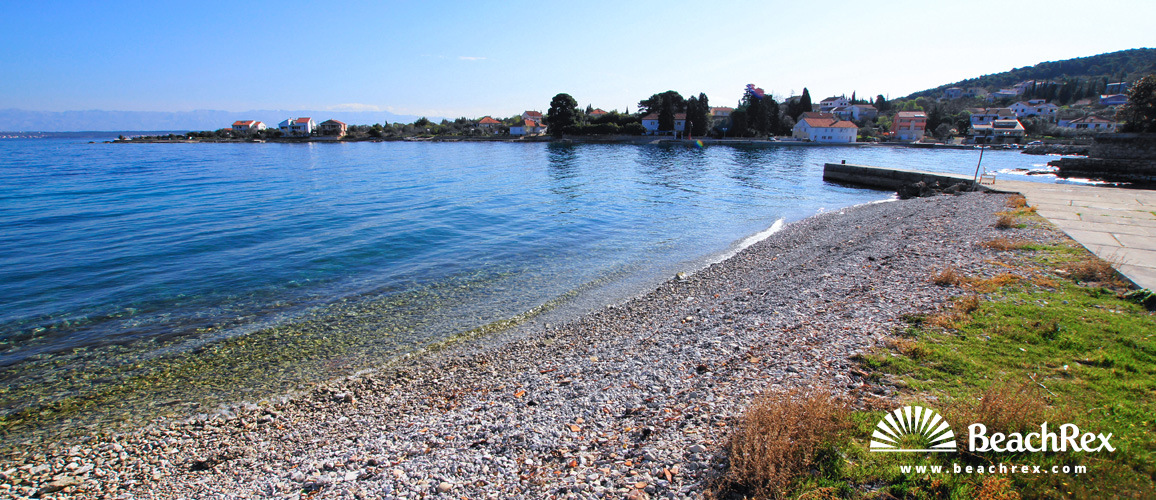 Croatia - Dalmatia  Zadar - Island Ugljan -  Lukoran - Beach Lukoran