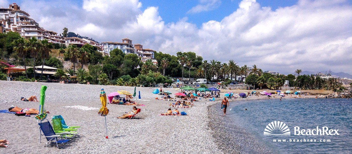 Spain - Andalucia -  Almuñécar - Playa Marina del Este