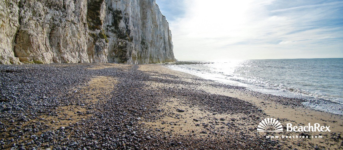 France - HautsdeFrance -  Ault - Plage d'Ault