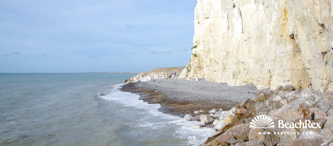 France - HautsdeFrance -  Ault - Plage d'Ault