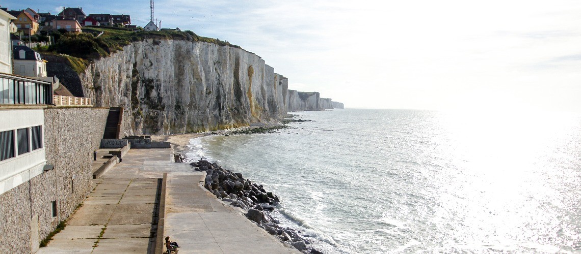 France - HautsdeFrance -  Ault - Plage d'Ault