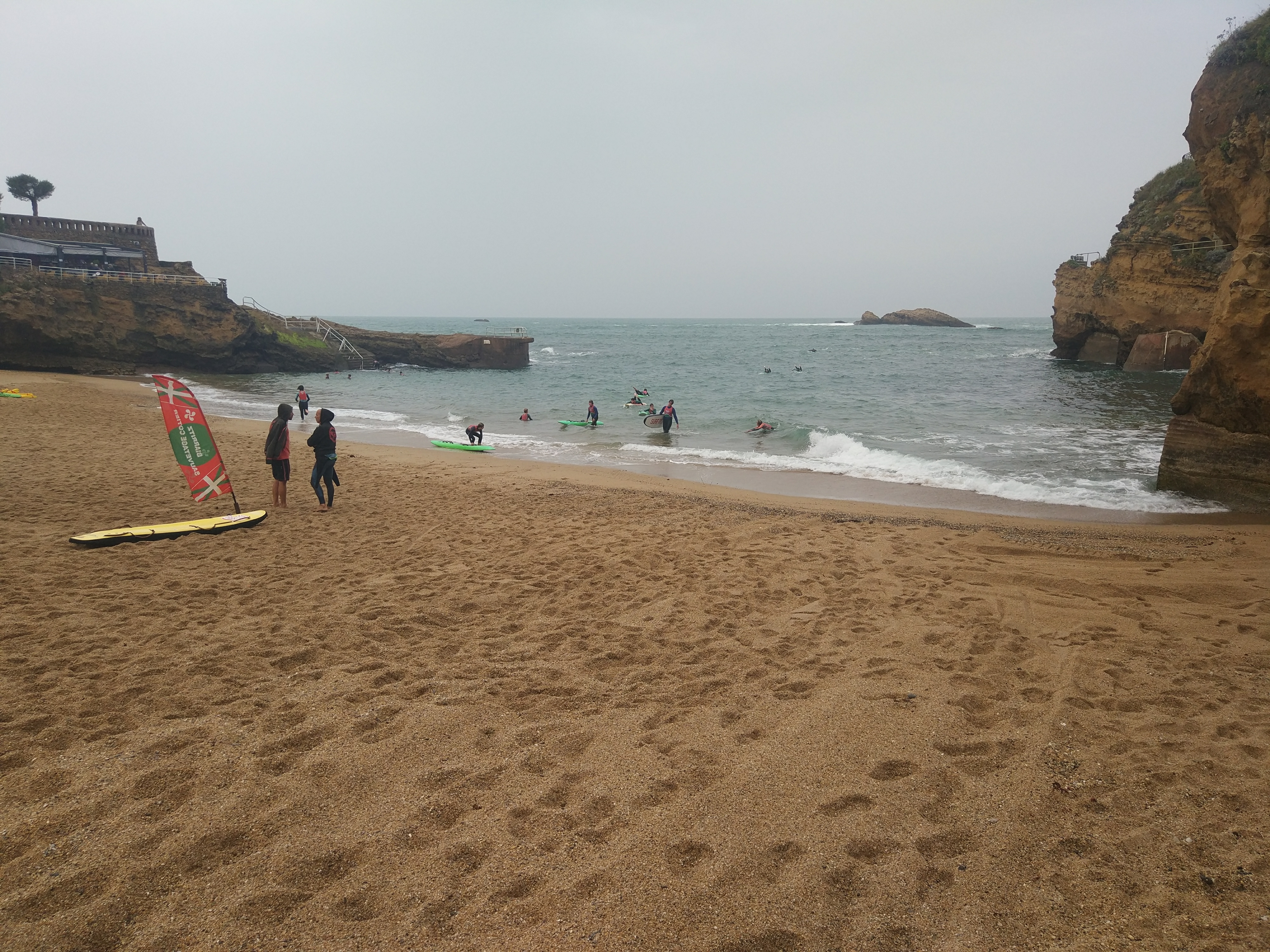 Frankreich - NouvelleAquitaine -  Biarritz - Plage du Port Vieux