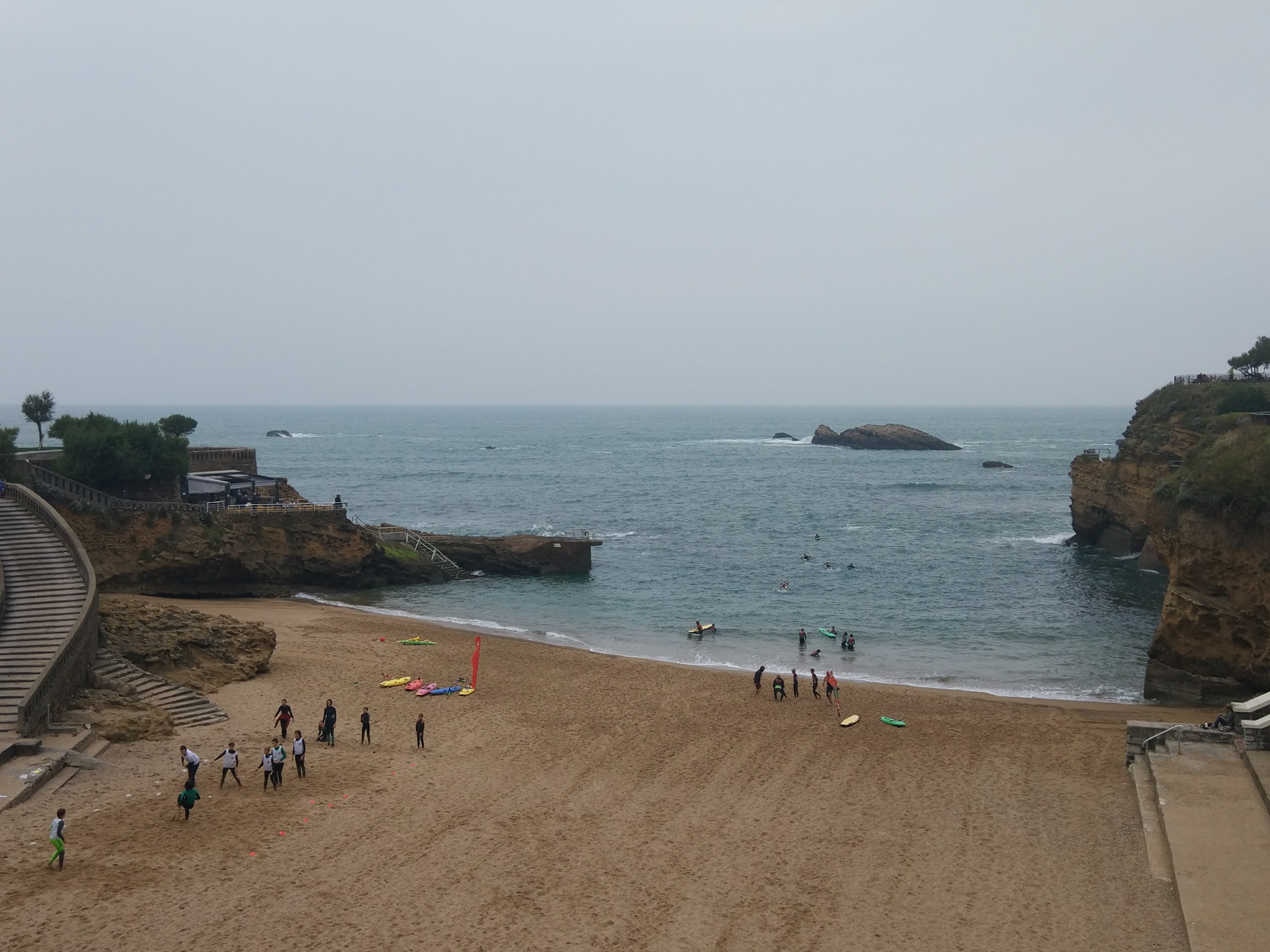 Frankreich - NouvelleAquitaine -  Biarritz - Plage du Port Vieux