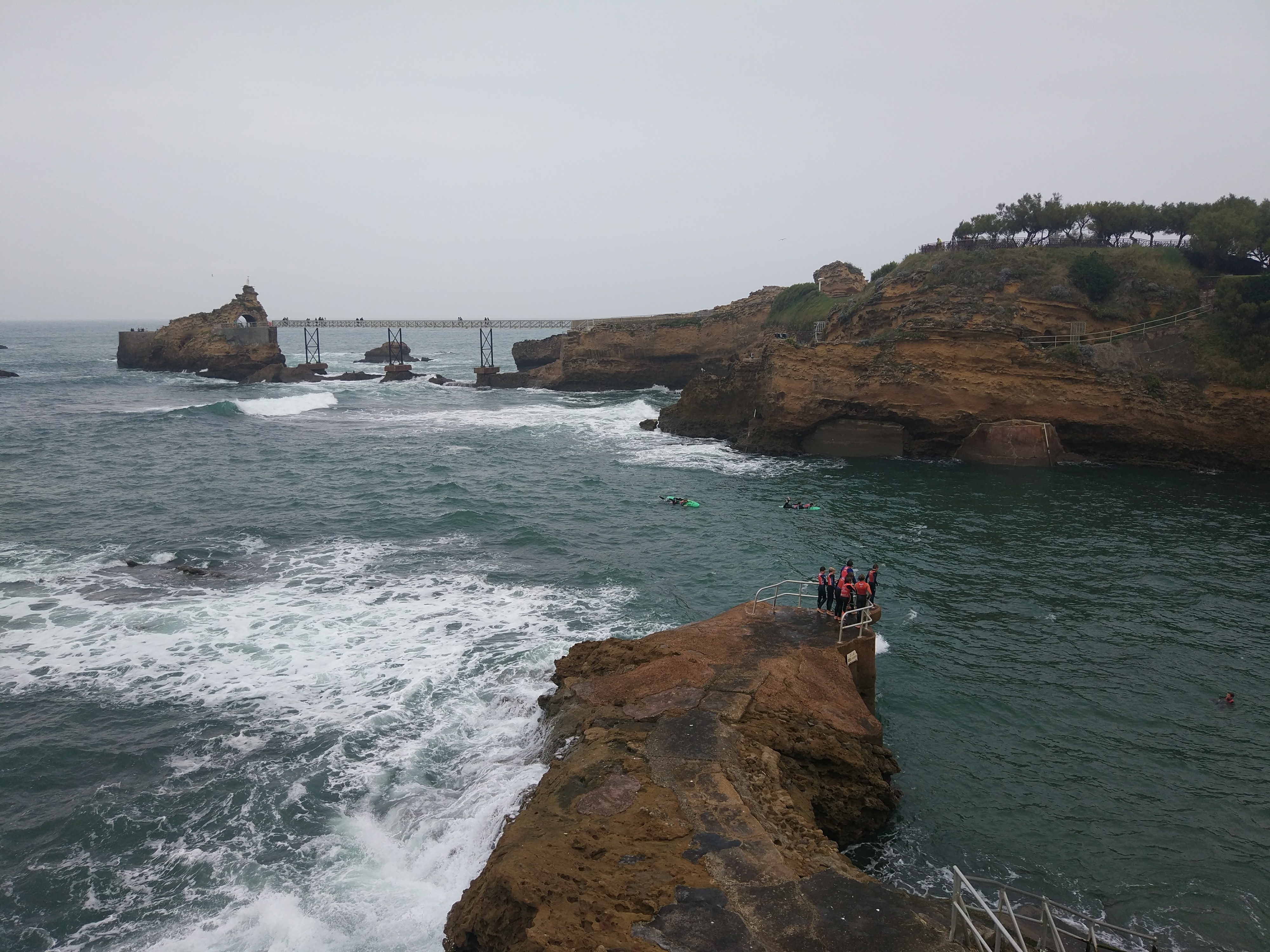 Frankreich - NouvelleAquitaine -  Biarritz - Plage du Port Vieux