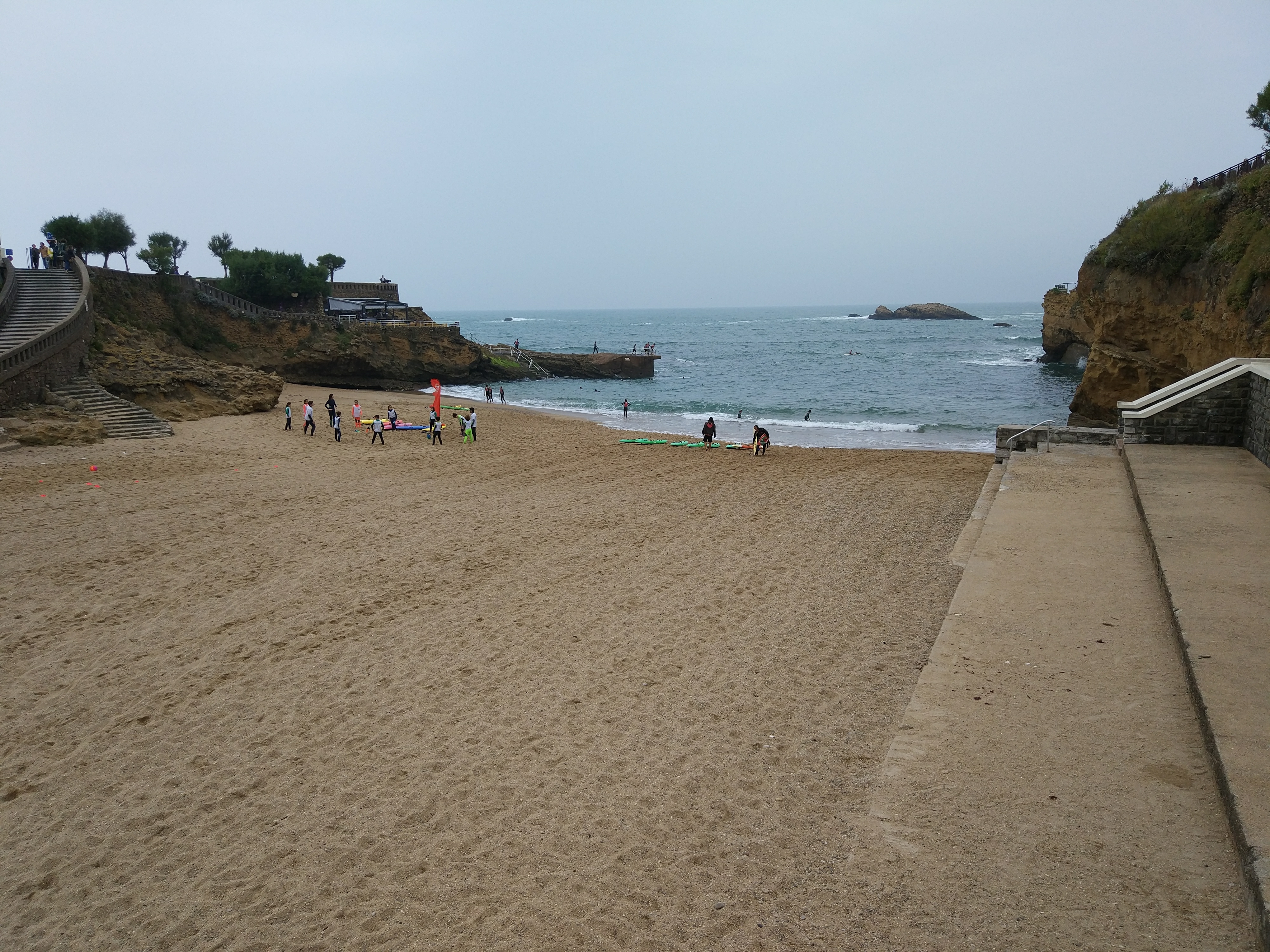 Frankreich - NouvelleAquitaine -  Biarritz - Plage du Port Vieux