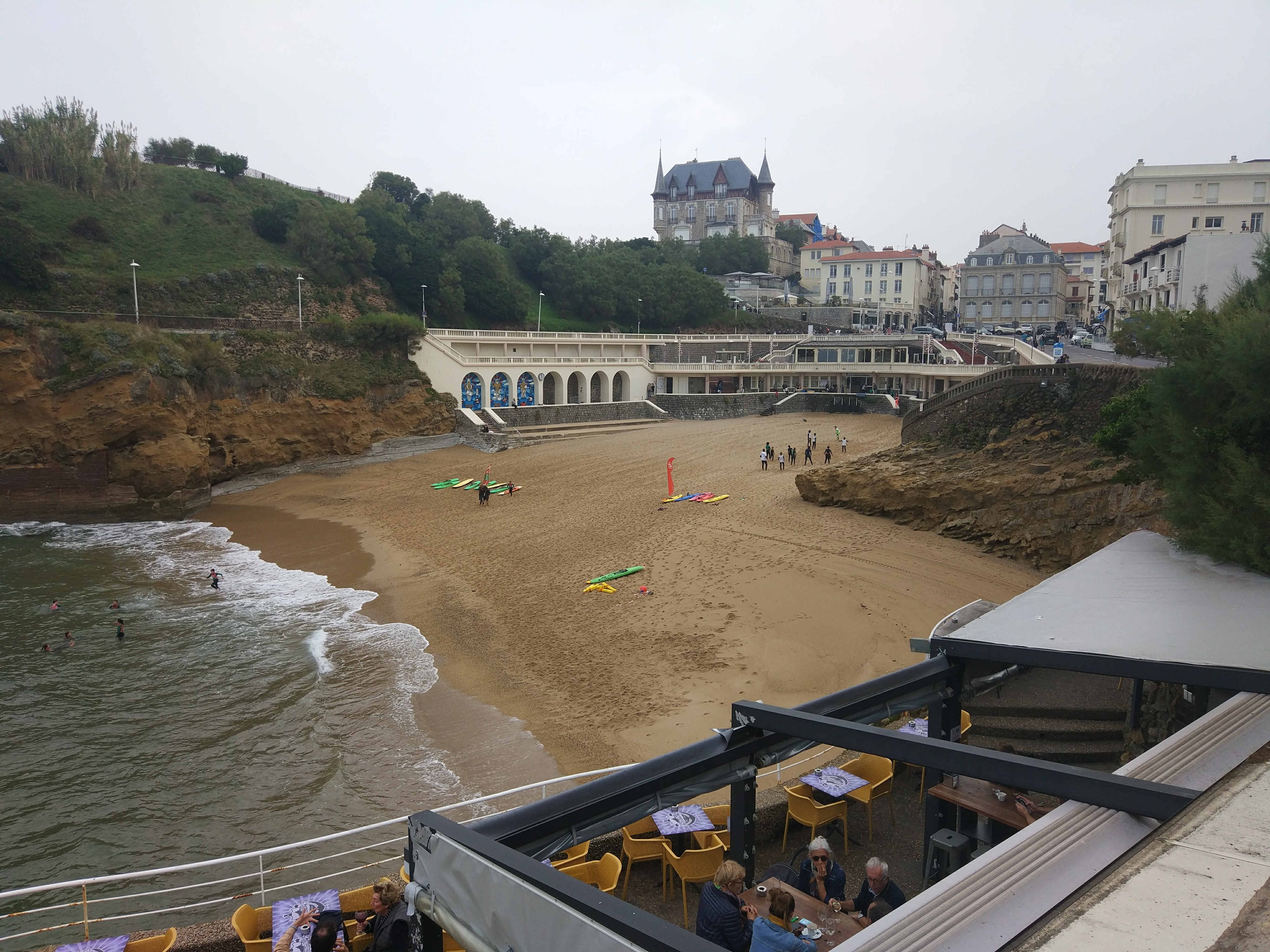 Frankreich - NouvelleAquitaine -  Biarritz - Plage du Port Vieux