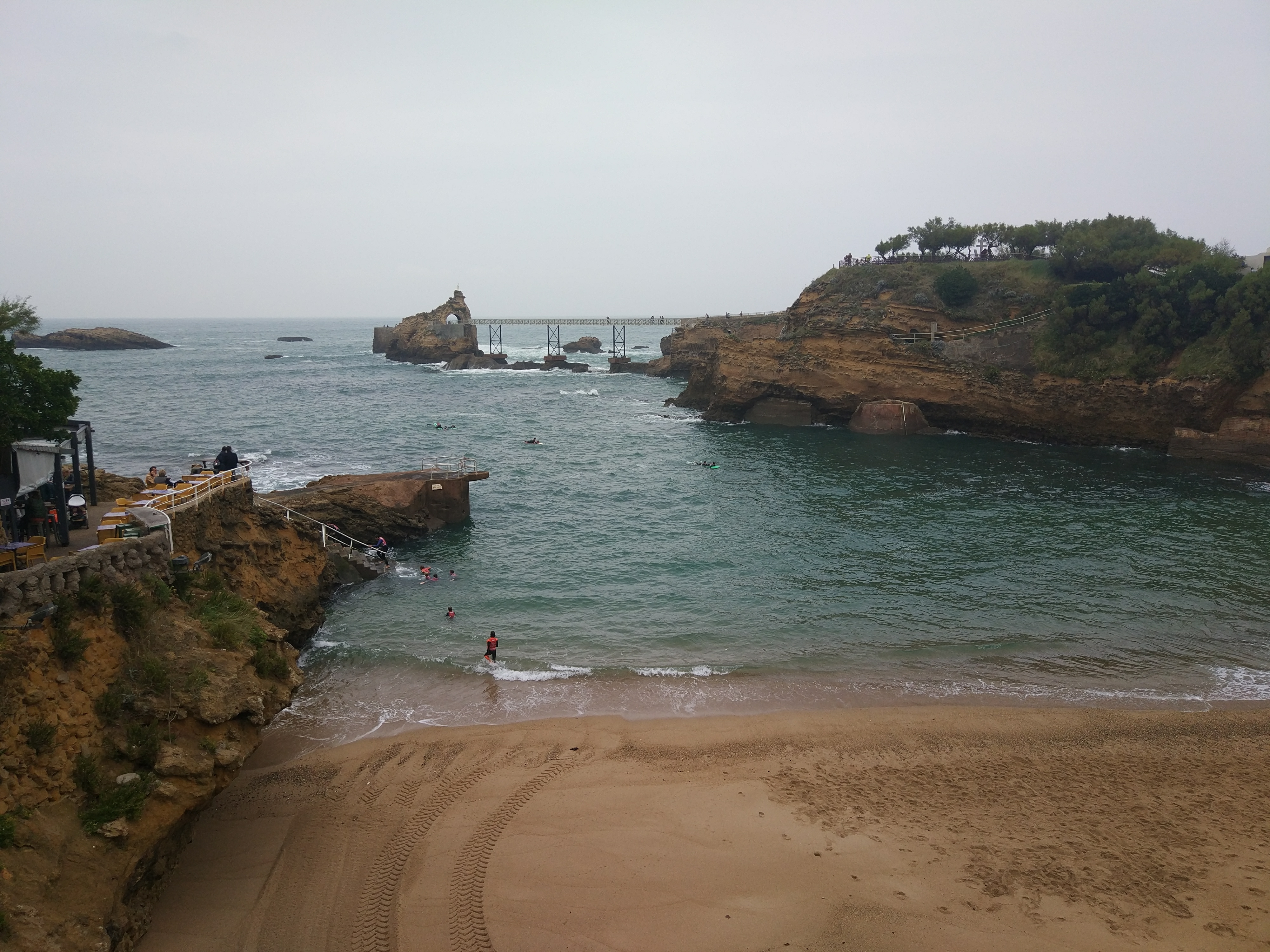 Frankreich - NouvelleAquitaine -  Biarritz - Plage du Port Vieux