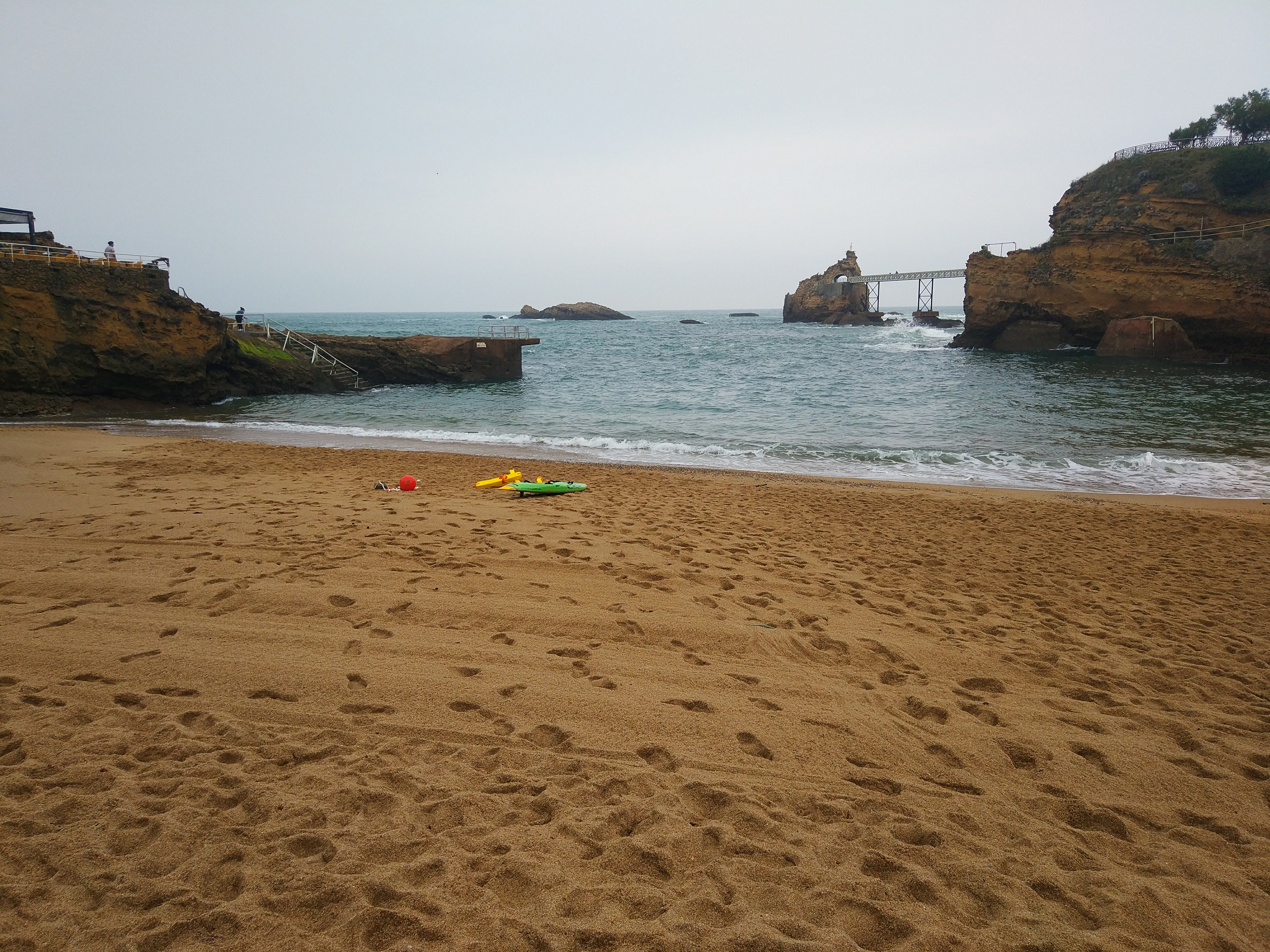 Frankreich - NouvelleAquitaine -  Biarritz - Plage du Port Vieux