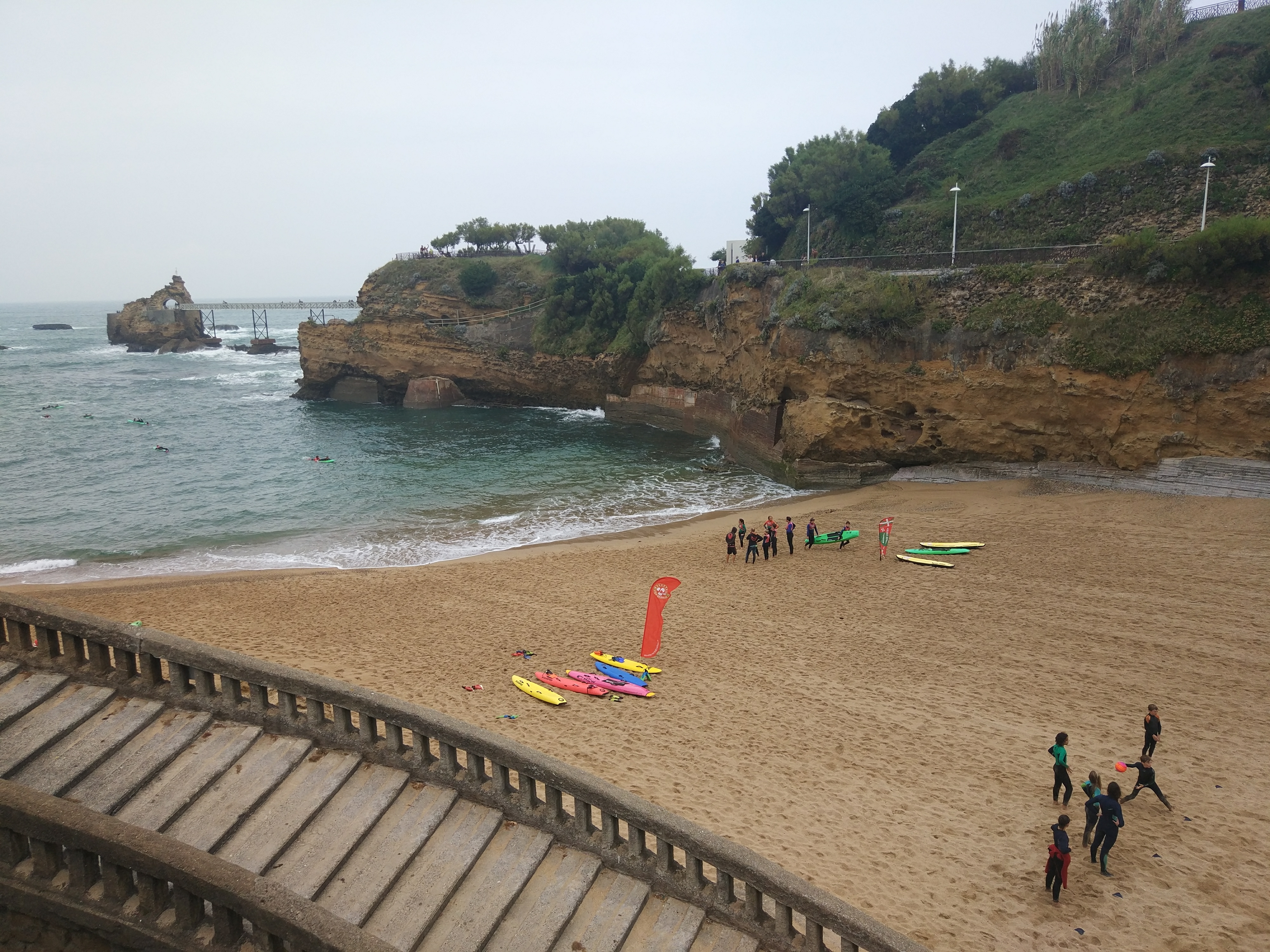 Frankreich - NouvelleAquitaine -  Biarritz - Plage du Port Vieux