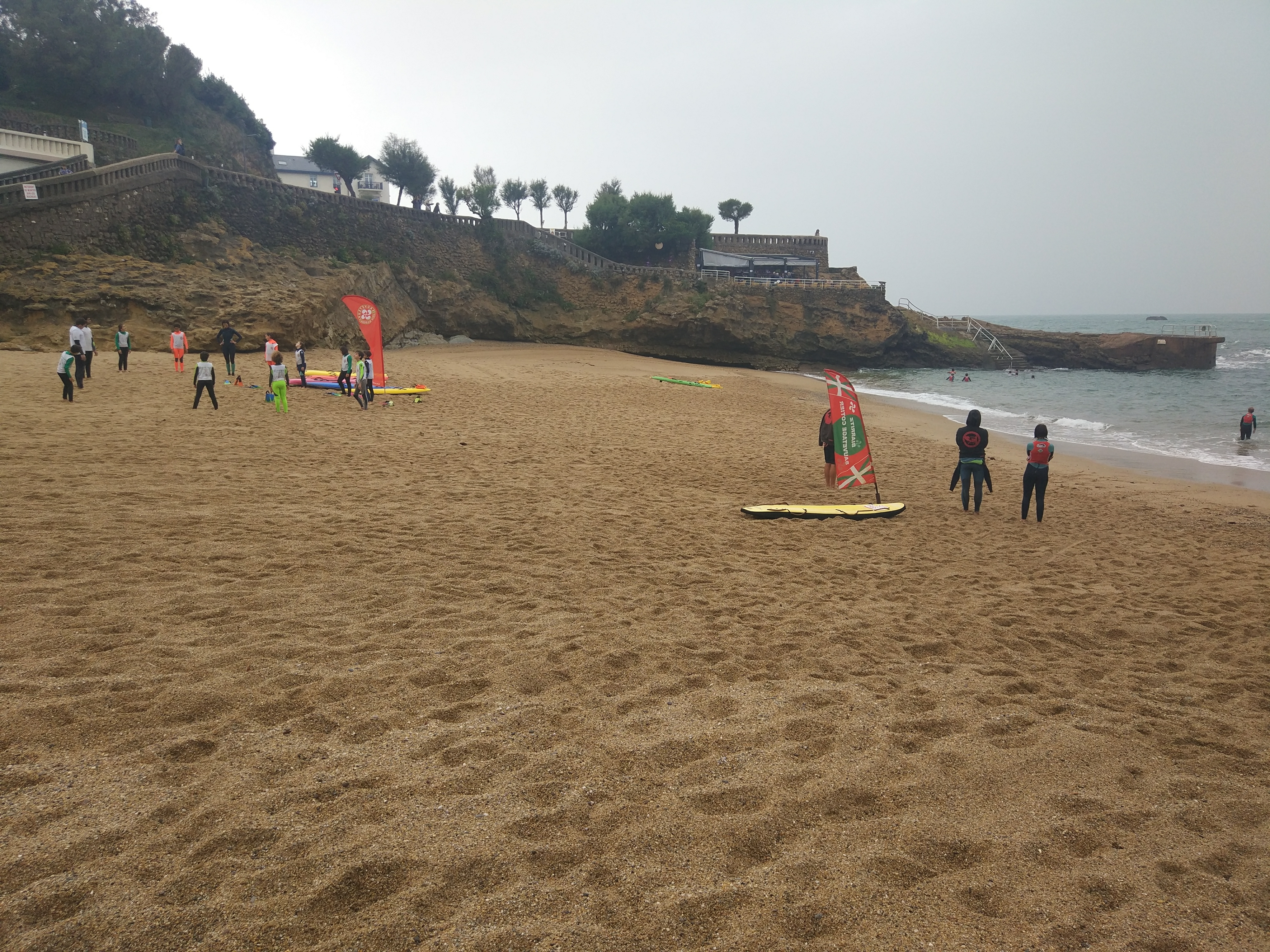Frankreich - NouvelleAquitaine -  Biarritz - Plage du Port Vieux