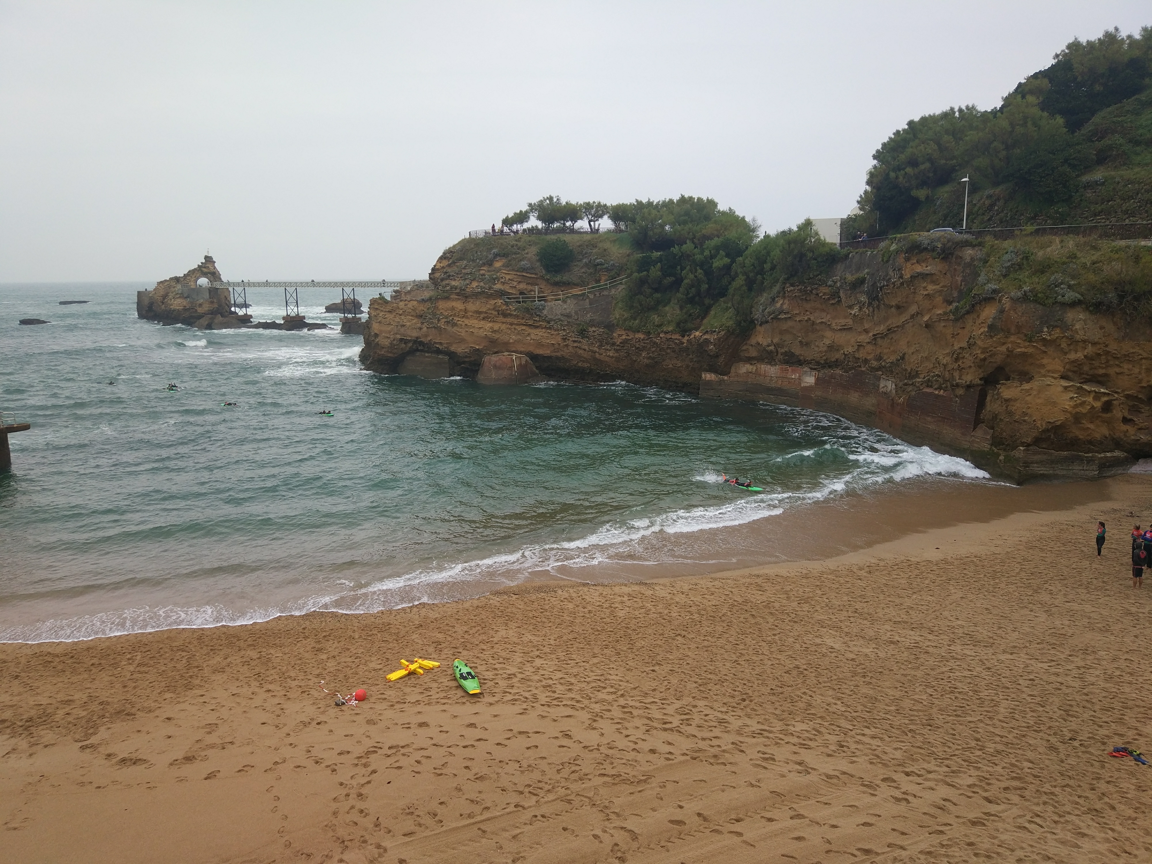 Frankreich - NouvelleAquitaine -  Biarritz - Plage du Port Vieux