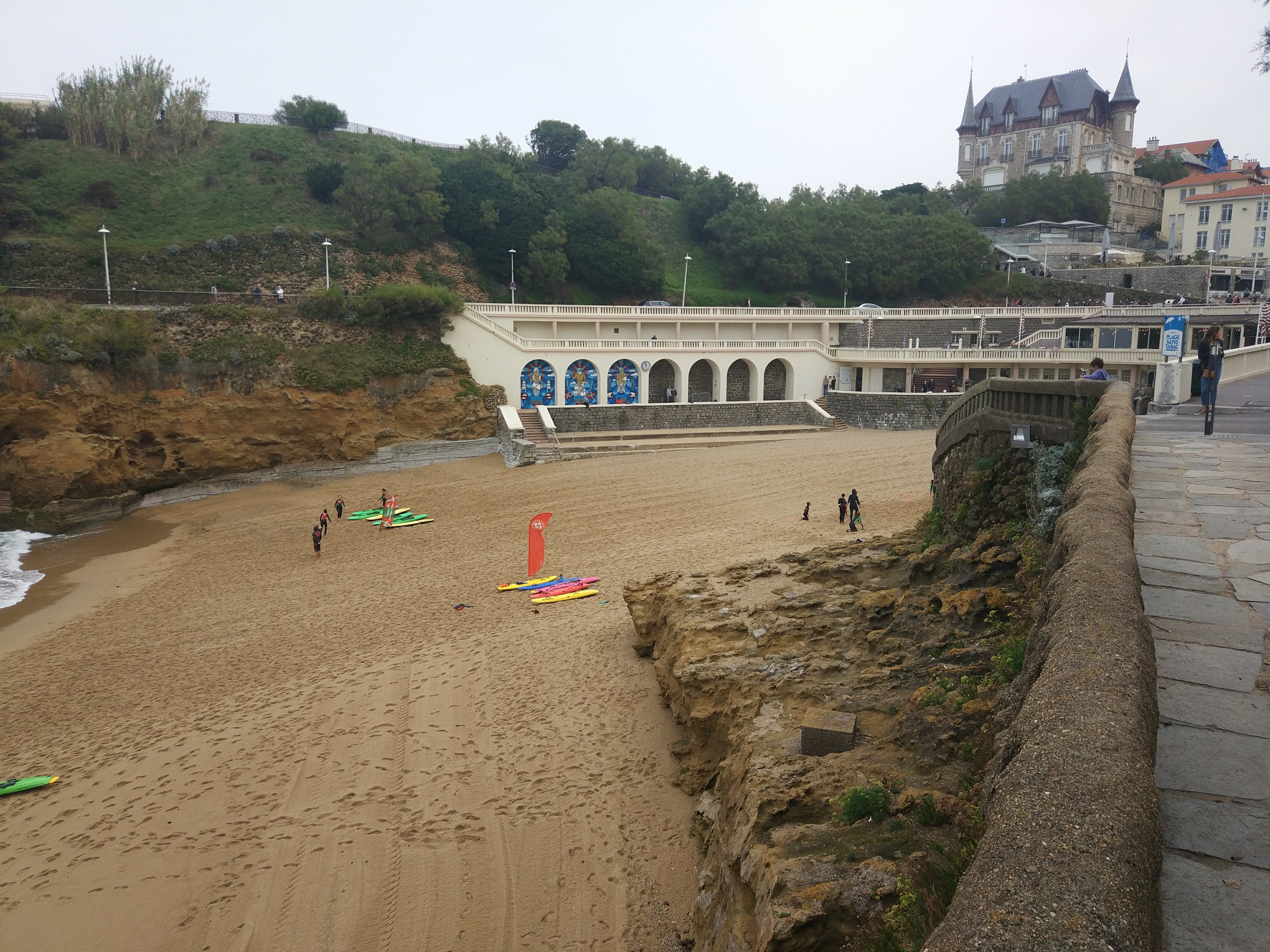 Frankreich - NouvelleAquitaine -  Biarritz - Plage du Port Vieux