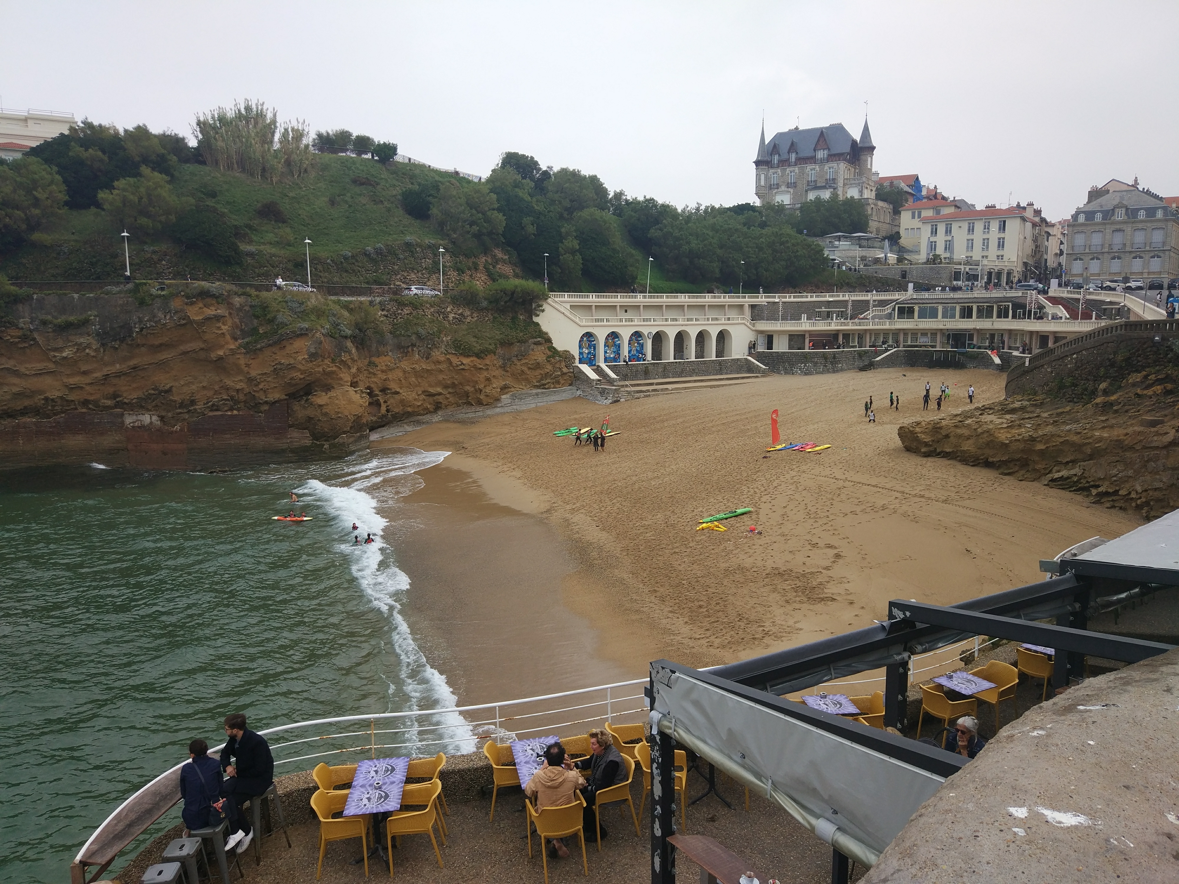 Frankreich - NouvelleAquitaine -  Biarritz - Plage du Port Vieux