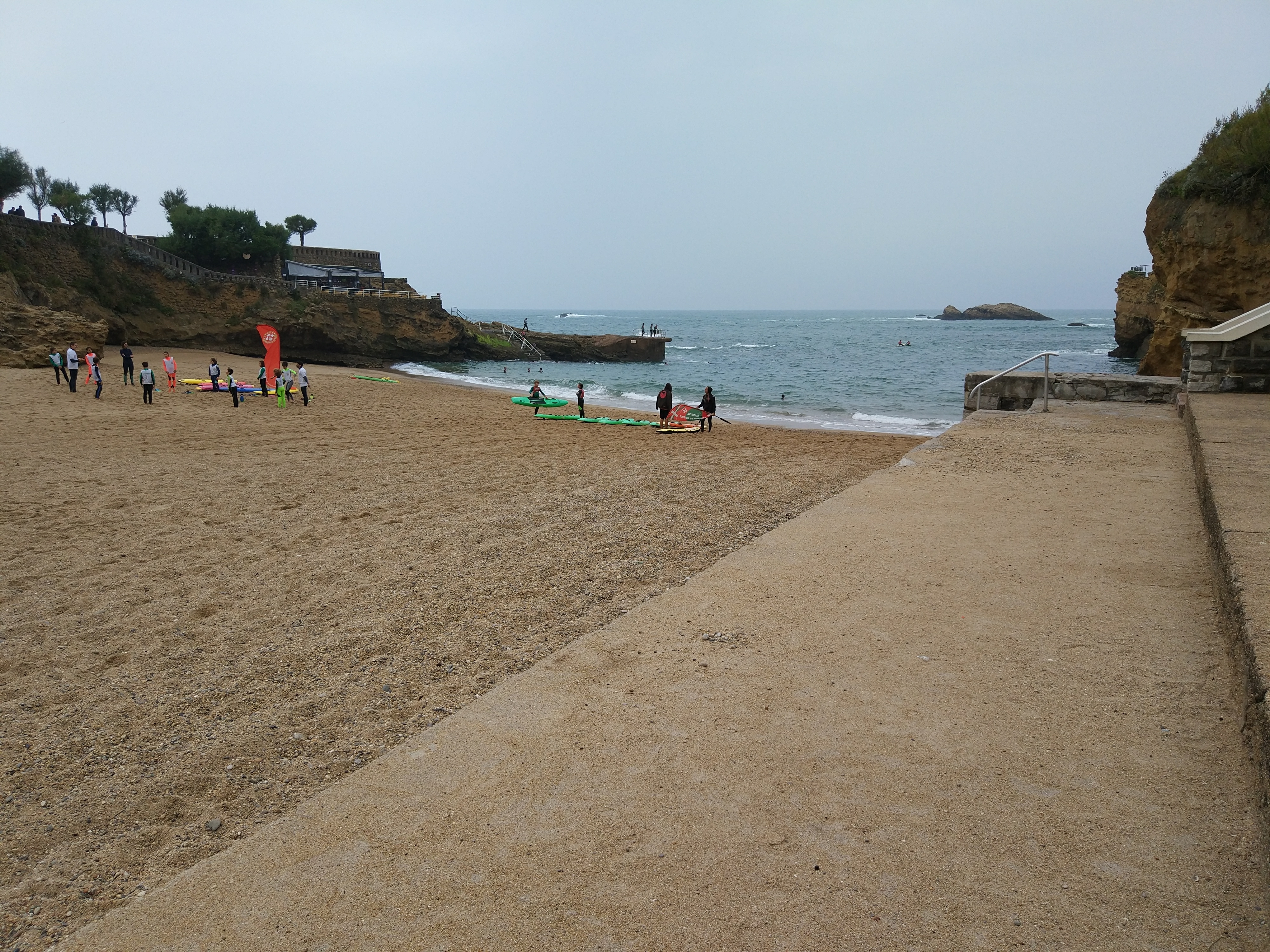 Frankreich - NouvelleAquitaine -  Biarritz - Plage du Port Vieux
