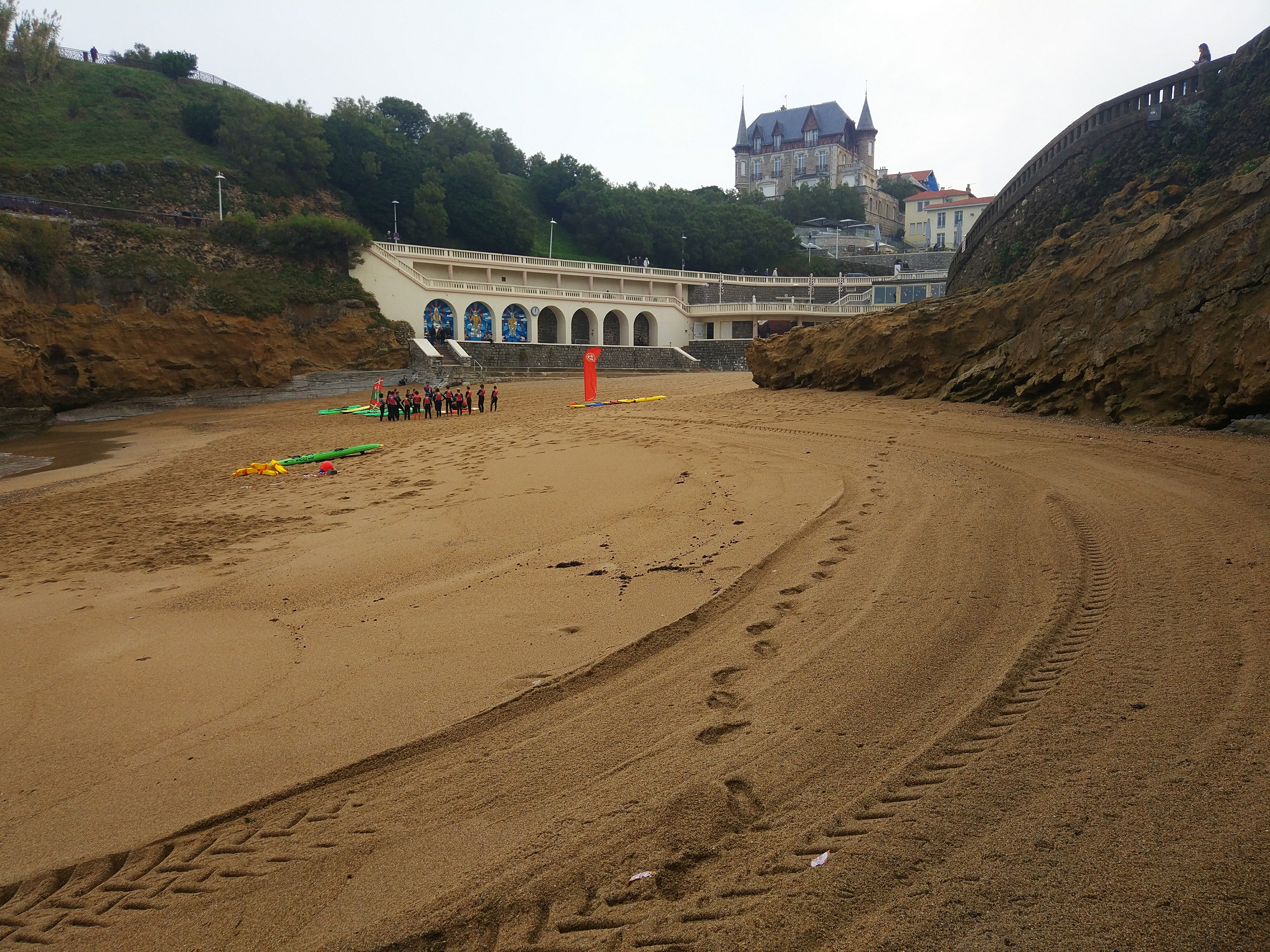 Frankreich - NouvelleAquitaine -  Biarritz - Plage du Port Vieux