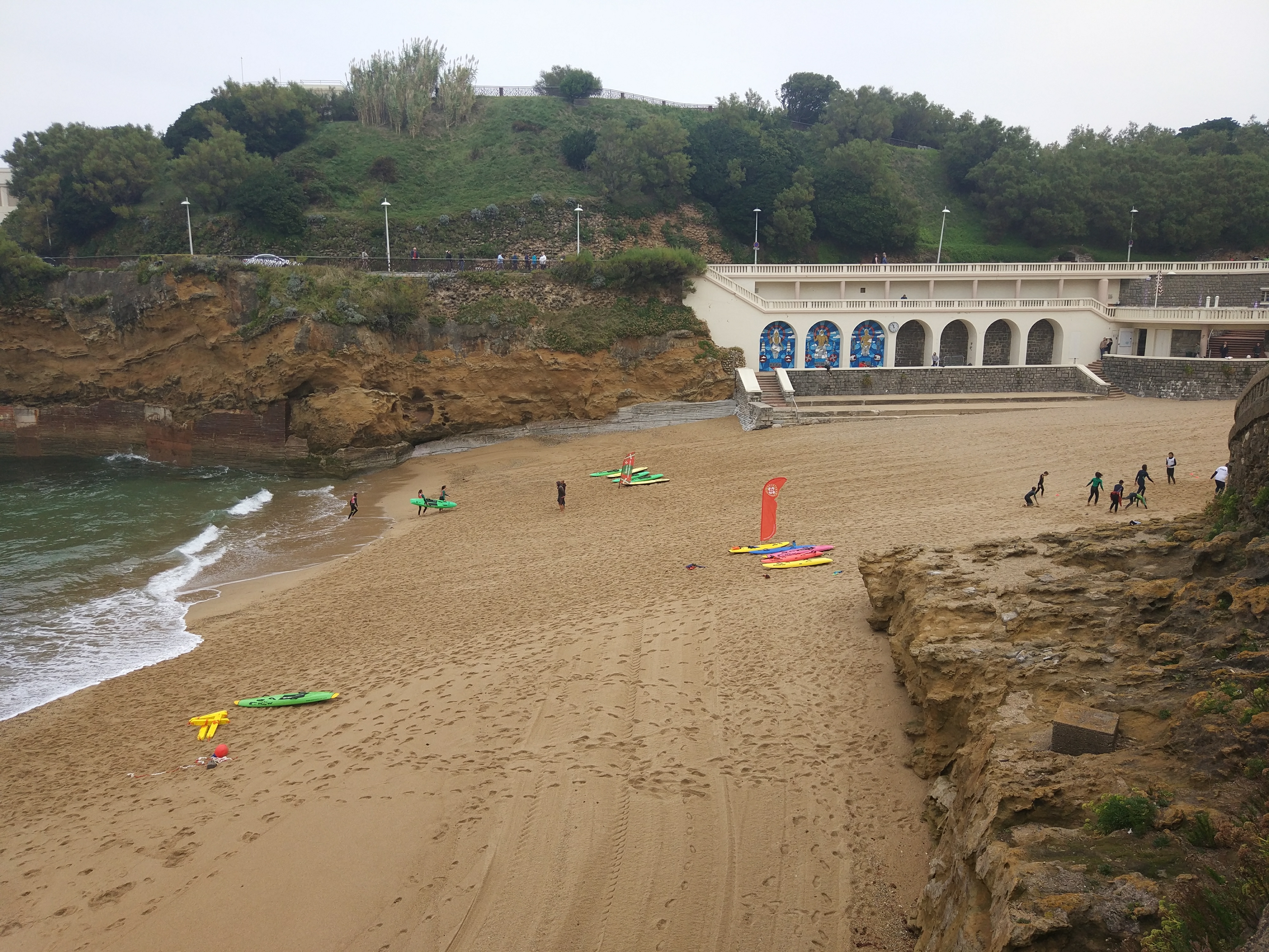 Frankreich - NouvelleAquitaine -  Biarritz - Plage du Port Vieux