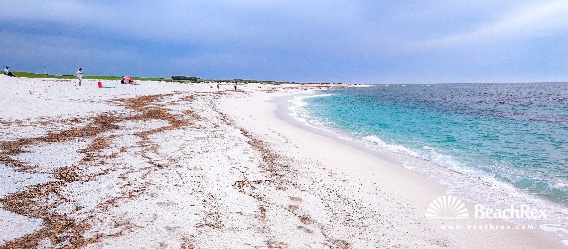 Italien - Oristano - Sardegna -  Cabras - Strand S'Archeddu 'e Sa Canna