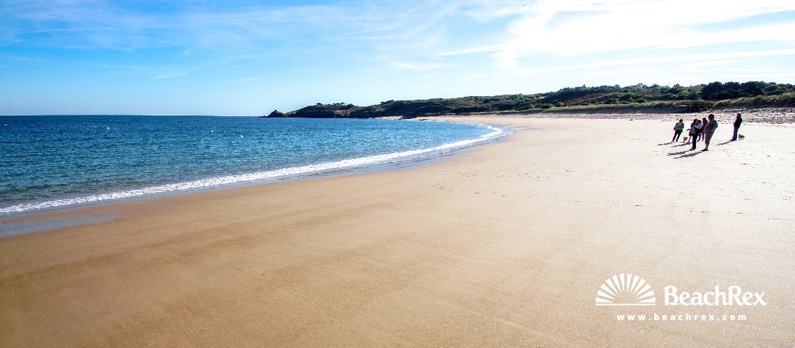 France - Bretagne -  Cancale - Plage du Verger