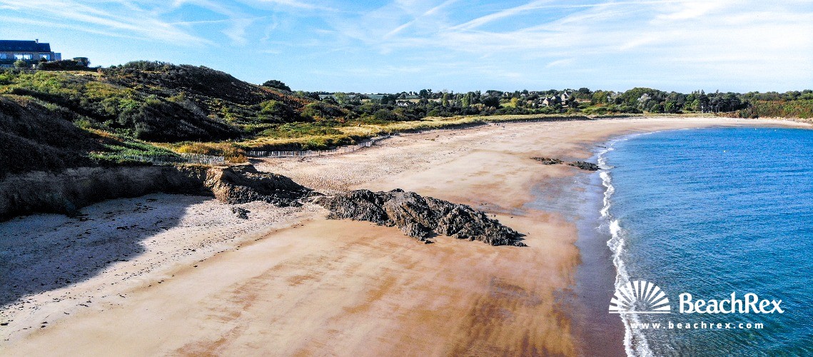 France - Bretagne -  Cancale - Plage du Verger