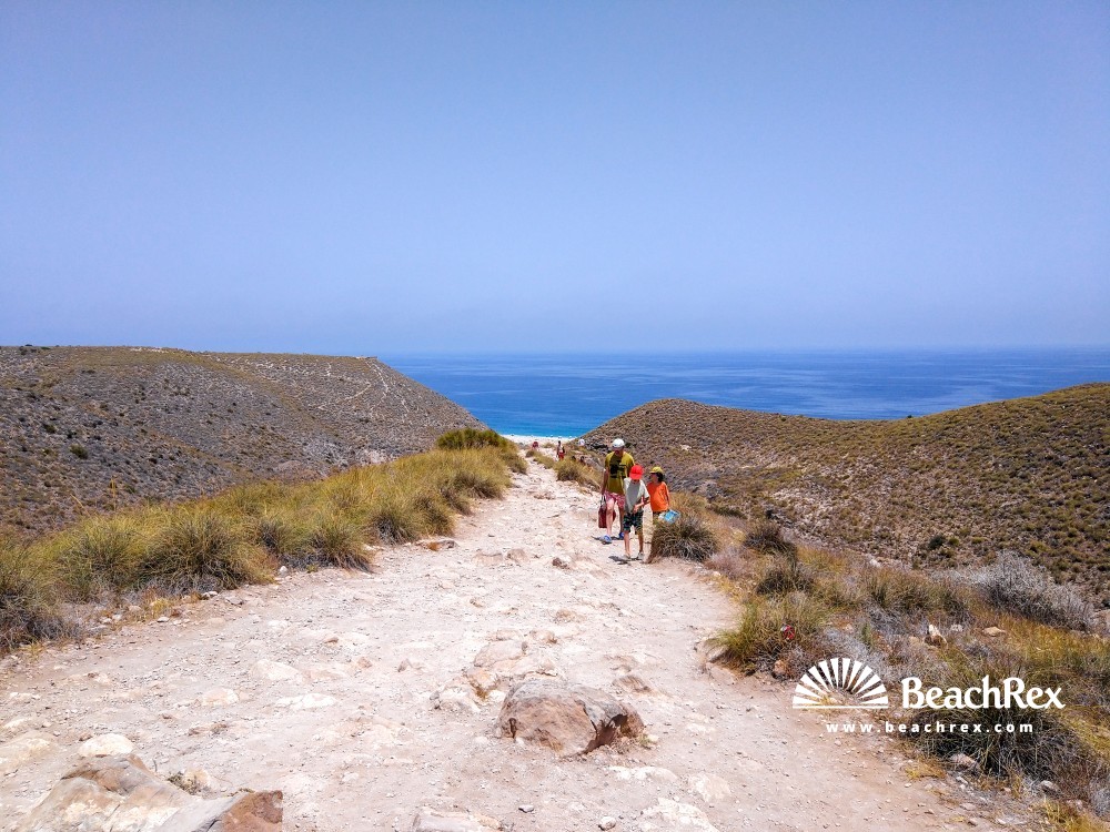 Spain - Andalucia -  Carboneras - Playa de los Muertos