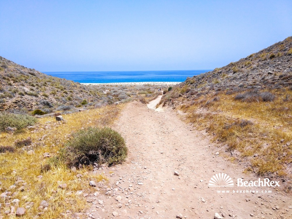 Spain - Andalucia -  Carboneras - Playa de los Muertos