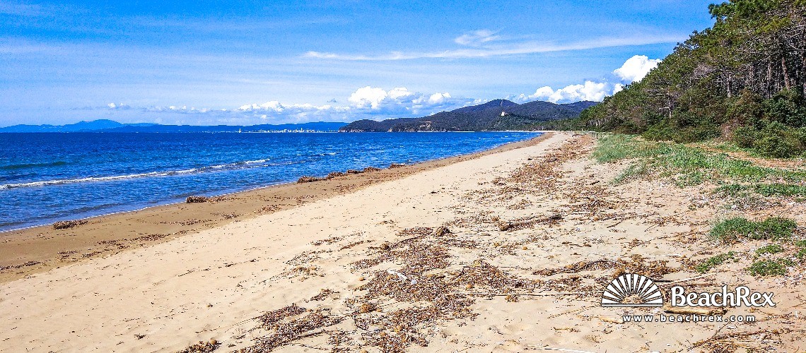 Italien - Toscana -  Castiglione della Pescaia - Strand Capo Civinini