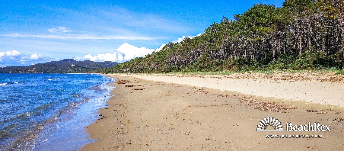 Italien - Toscana -  Castiglione della Pescaia - Strand Capo Civinini