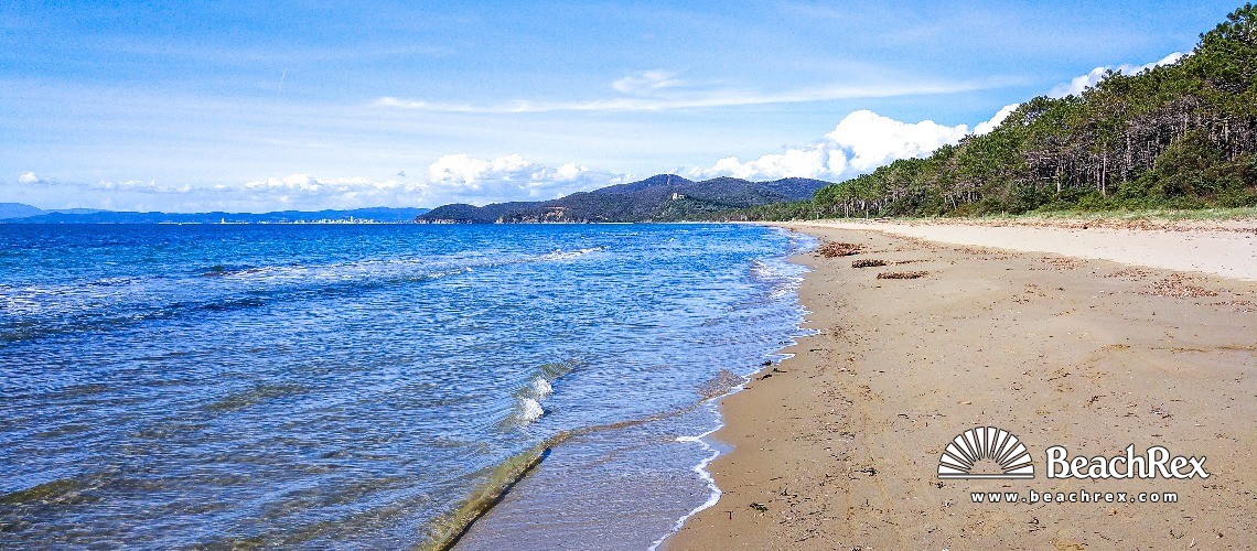 Italien - Toscana -  Castiglione della Pescaia - Strand Capo Civinini