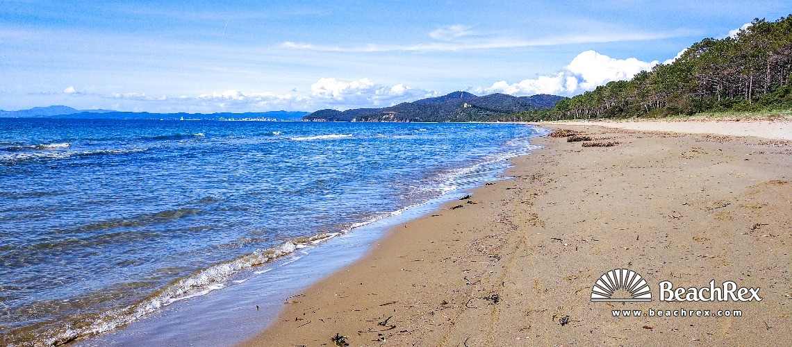 Italien - Toscana -  Castiglione della Pescaia - Strand Capo Civinini