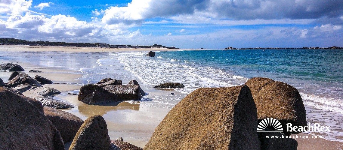 France - Bretagne -  Cléder - Plage des Amiets