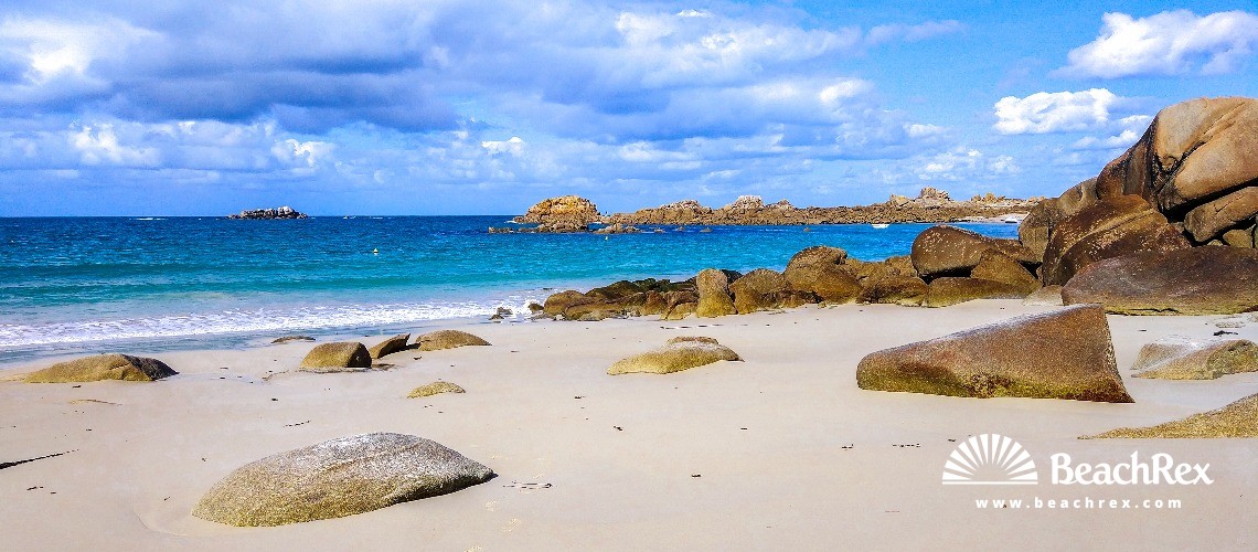 France - Bretagne -  Cléder - Plage des Amiets
