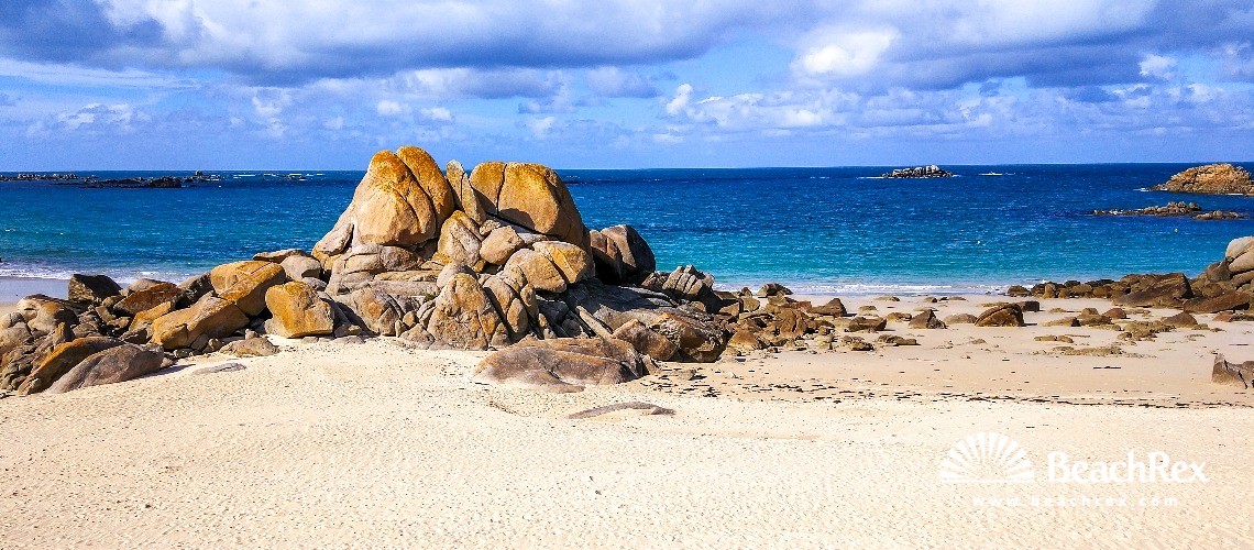 France - Bretagne -  Cléder - Plage des Amiets