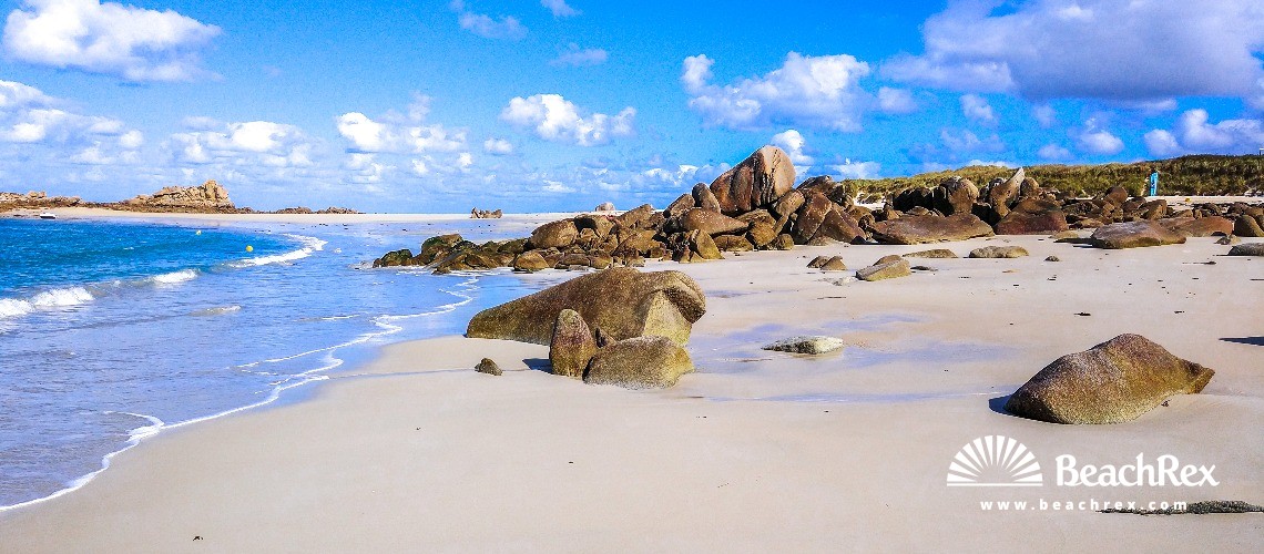 France - Bretagne -  Cléder - Plage des Amiets