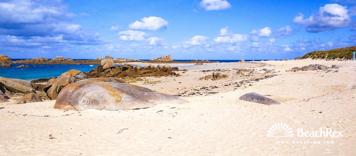France - Bretagne -  Cléder - Plage des Amiets