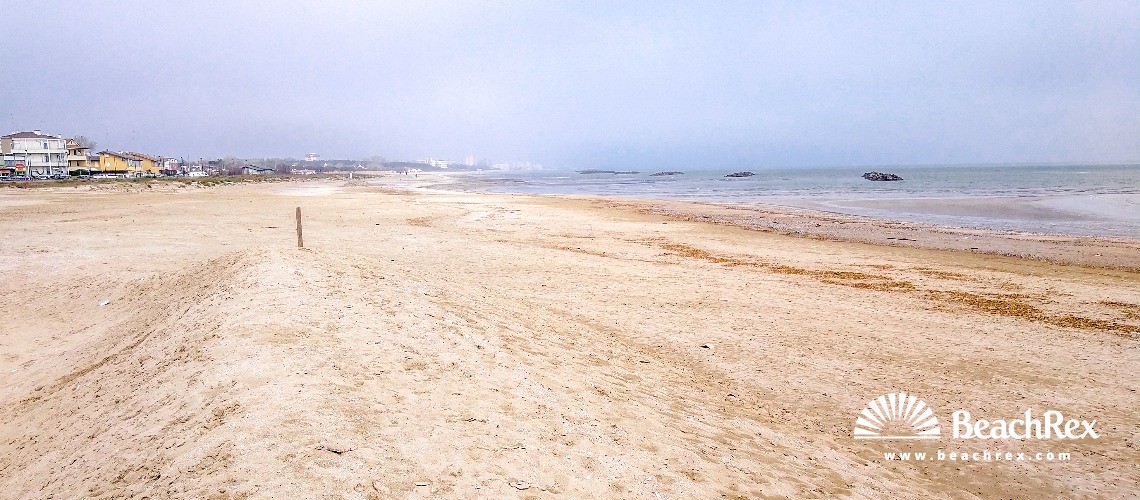 Italien - EmiliaRomagna -  Comacchio - Strand Porto Garibaldi