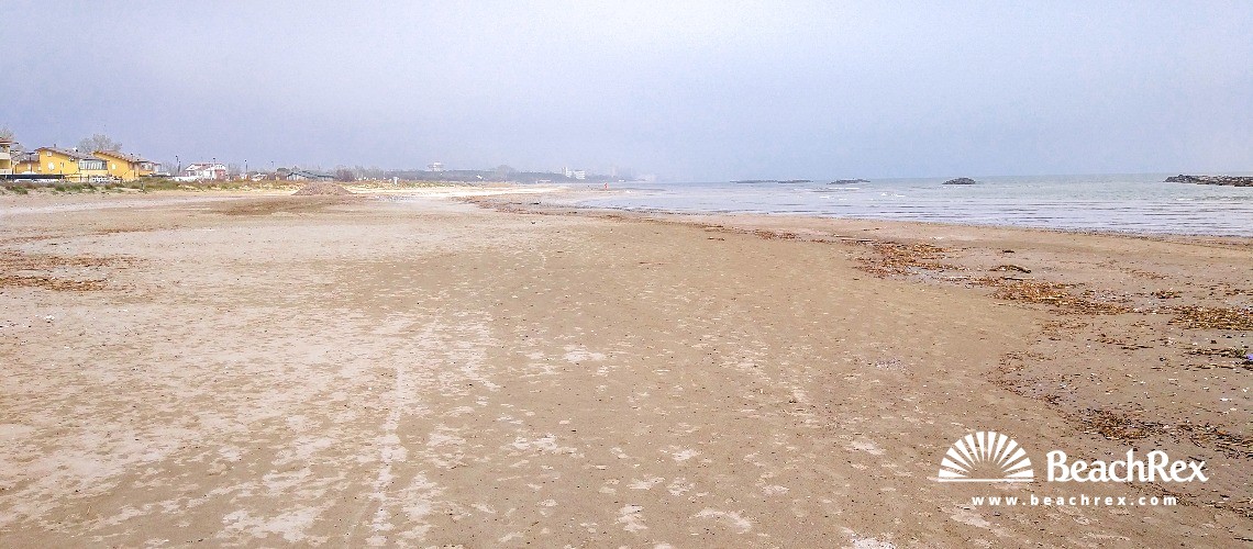 Italien - EmiliaRomagna -  Comacchio - Strand Porto Garibaldi