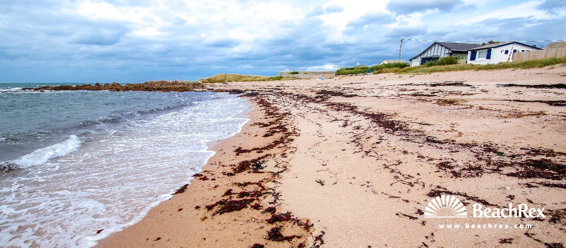 France - Normandie -  Cosqueville - Plage de Tocqueboeuf