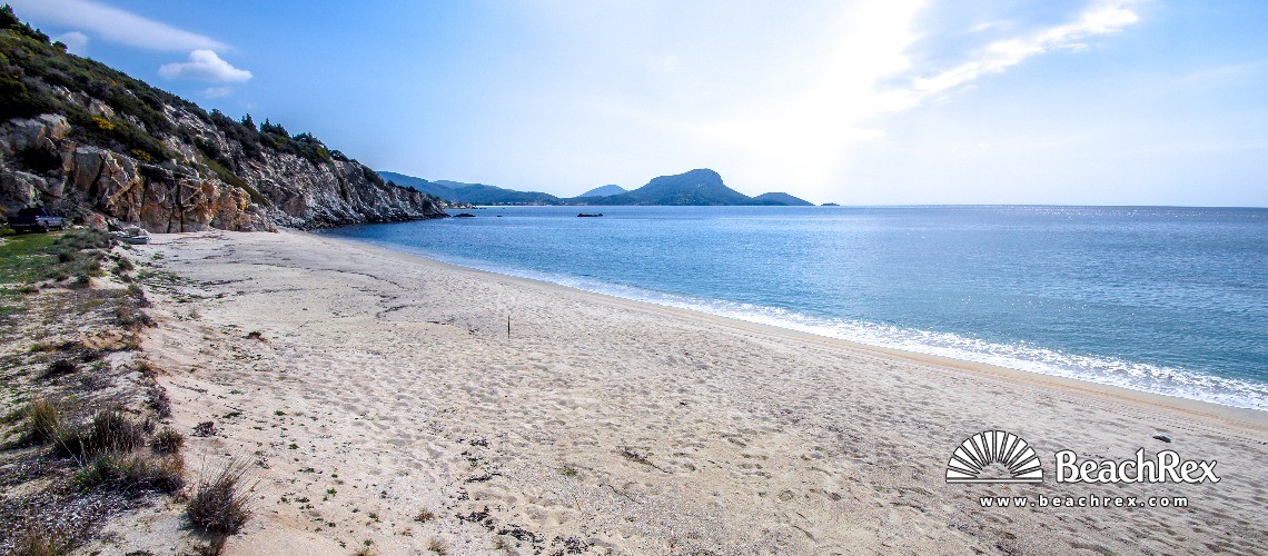 Grecia - Kentriki Makedonia -  Destenika - Paralia  Tristinika