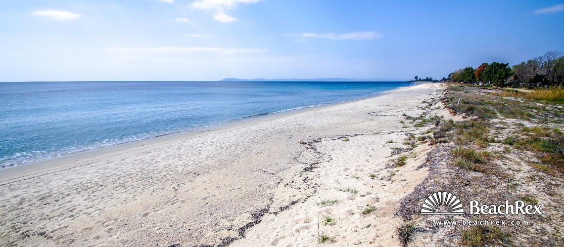 Grecia - Kentriki Makedonia -  Destenika - Paralia  Tristinika