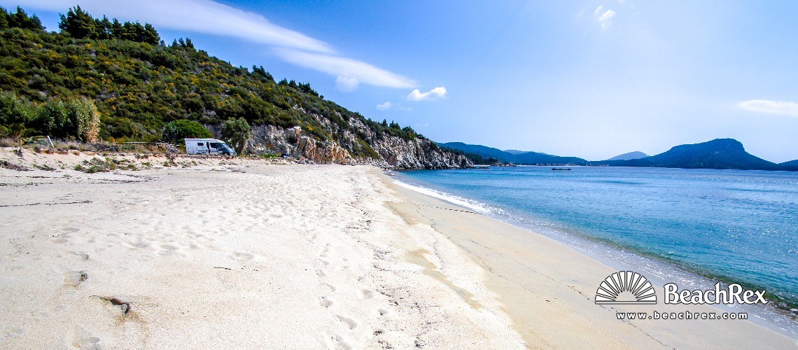 Grecia - Kentriki Makedonia -  Destenika - Paralia  Tristinika