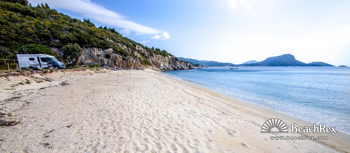 Grecia - Kentriki Makedonia -  Destenika - Paralia  Tristinika
