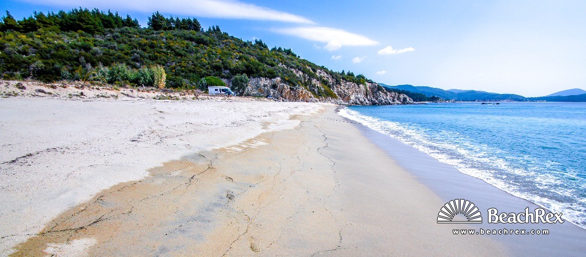 Grecia - Kentriki Makedonia -  Destenika - Paralia  Tristinika