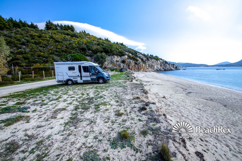 Grecia - Kentriki Makedonia -  Destenika - Paralia  Tristinika