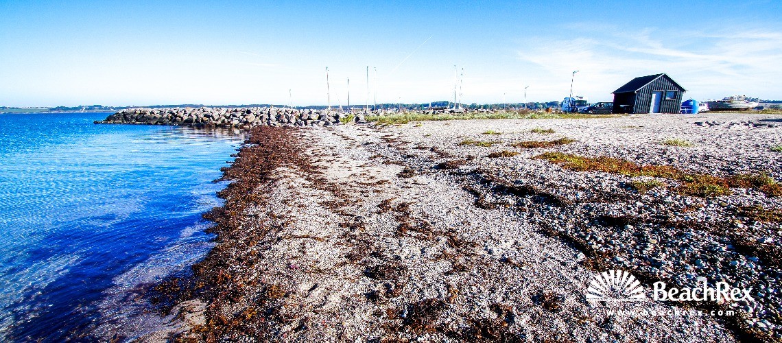 Danska - Syddanmark - Funen -  Ebberup - Strand Agernæs 