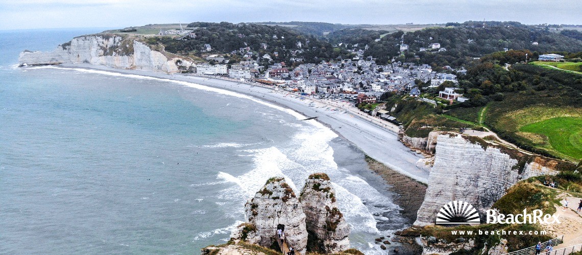 France - Normandie -  Étretat - Plage Etretat