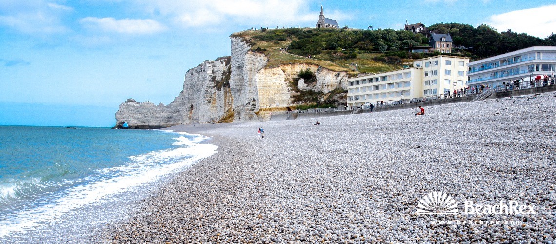 France - Normandie -  Étretat - Plage Etretat