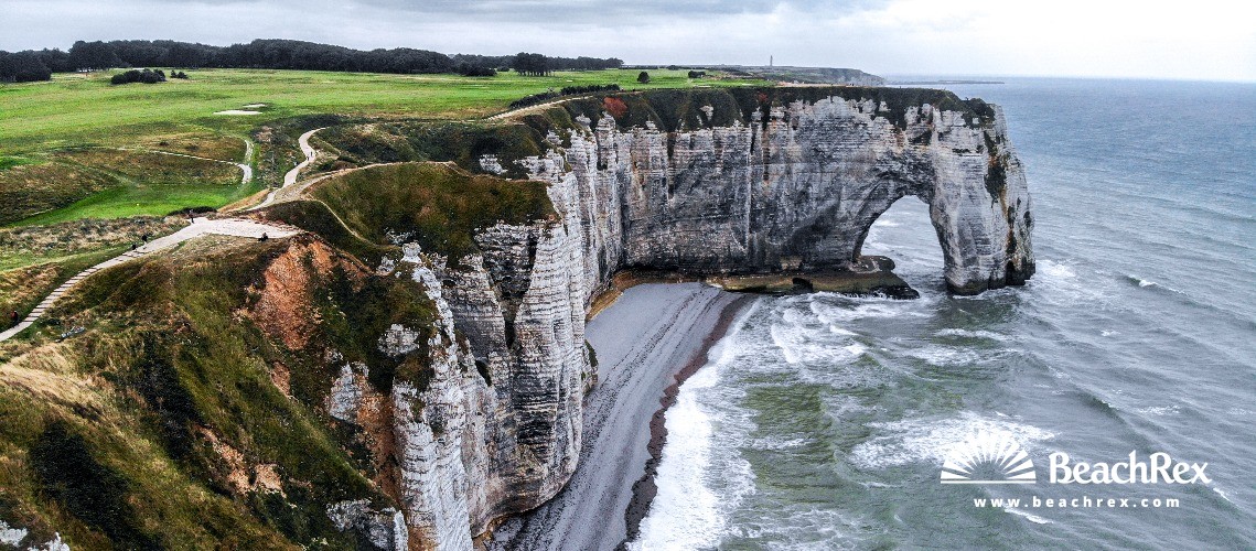 France - Normandie -  Étretat - Plage Etretat