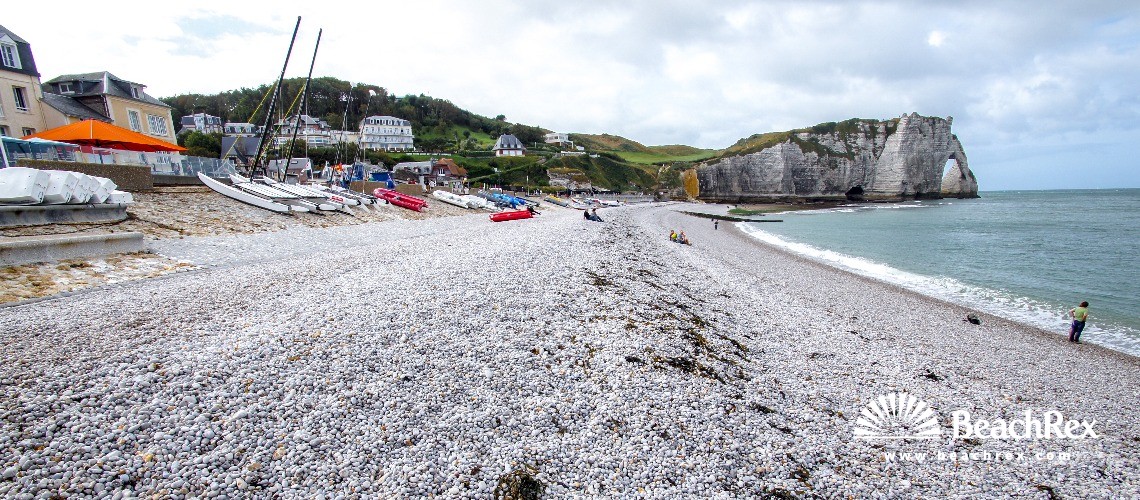 France - Normandie -  Étretat - Plage Etretat
